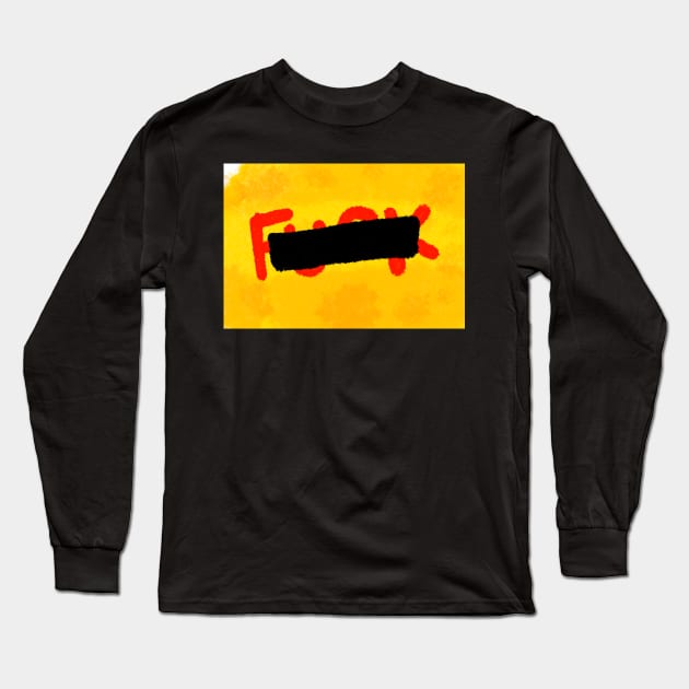 Cover your mouth Long Sleeve T-Shirt by Surplusweird